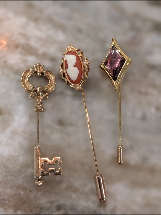 Avon Jewelry - Vintage Avon Stick Pin Set -